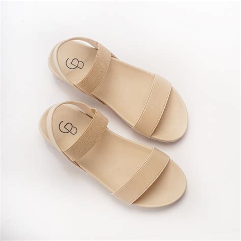 Jual Christian Bale CAMELIA Sandal Slop Wanita Kekinian Sendal Kasual