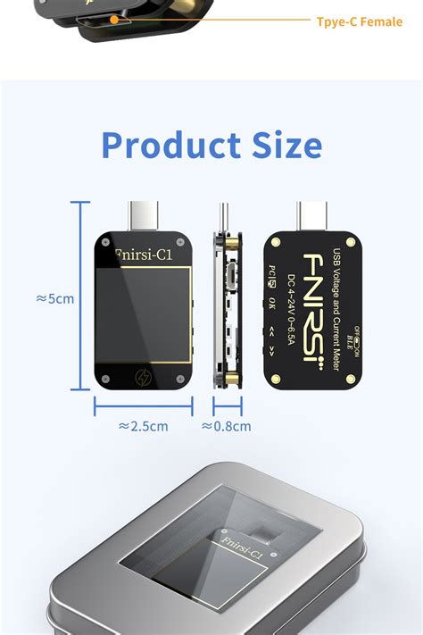 Fnb S C Pd Trigger Voltmeter Ammeter Current And Voltmeter Usb Tester