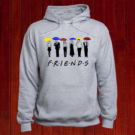 Friends Umbrella Hoodie Friends Tv Show Reunion Jumper Friends