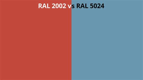 Ral 2002 Vs 5024 Ral Colour Chart Uk