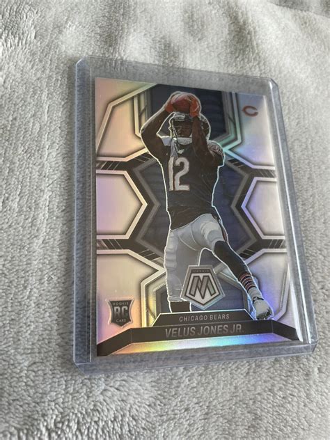 Panini Mosaic Velus Jones Jr Silver Prizm Variation Rc