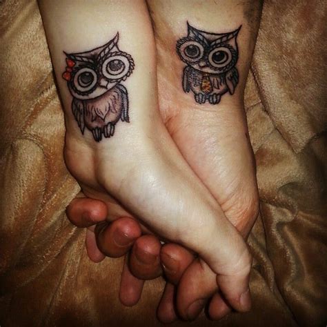 Allan And I Got Matching His And Hers Owl Tattoo Love Love The Accents