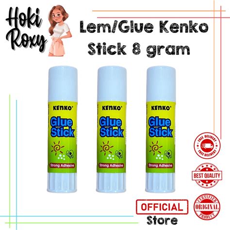 Jual Lem Glue Kenko Stick 8 Gram HARGA ECER Shopee Indonesia