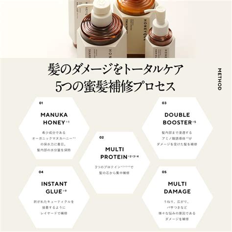 ヘアオイル ハニーク ディープリペア カスタムヘアオイル エクストラモイスト スリーク はちみつ 蜜髪 100ml Honeyque 金木犀