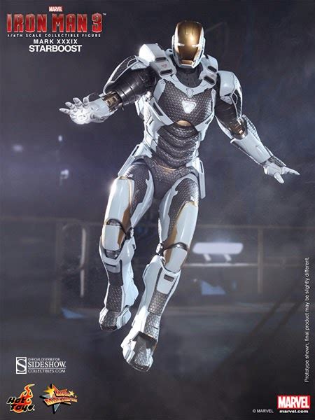 Toyhaven Preview Hot Toys Iron Man 3 1 6th Scale Starboost Mark Xxxix 12 Collectible Figure