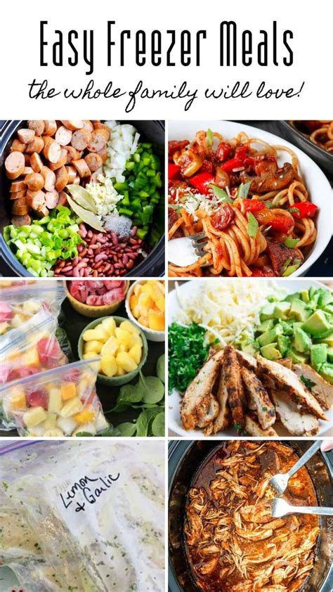 One Whole Month Of Homemade Meals With No Repeats Freezable Meals