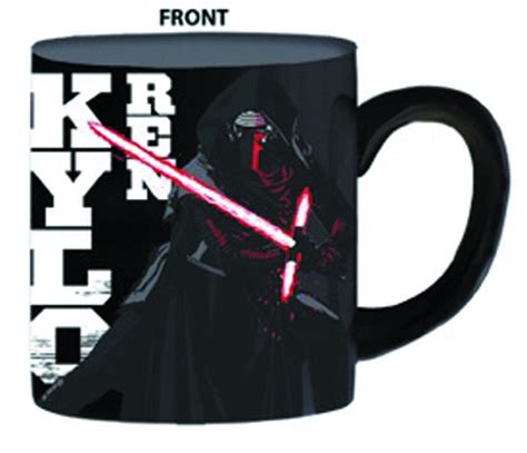 Jun158815 Star Wars E7 Kylo Ren Text 20oz Ceramic Mug Previews World