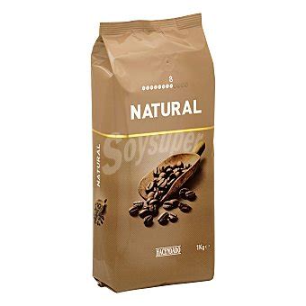 Hacendado Cafe Grano Natural Paquete 1 Kg