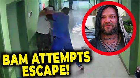 Bam Margera ATTEMPTS TO ESCAPE Psychiatric Hospital FULL CCTV FOOTAGE