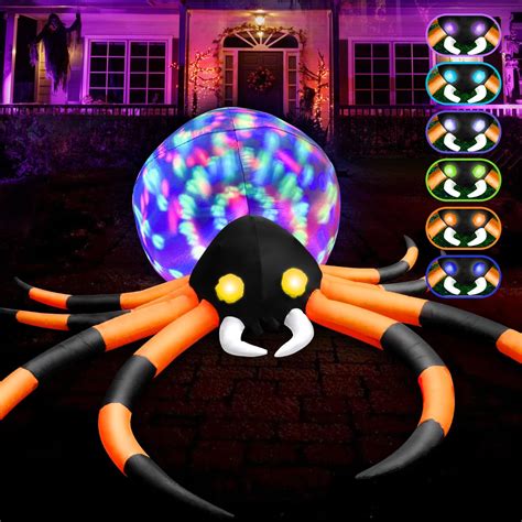 Amazon Turnmeon Ft Giant Halloween Inflatables Ghost Decor With