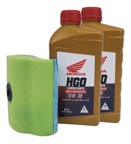 Kit Filtro Aire Original Y Aceite Hgo Semi Sintetico Crf 230