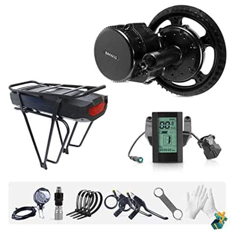 Bafang Mittelmotor 48V 750W EBike Umbausatz Mit Rear Rack Batterie 17