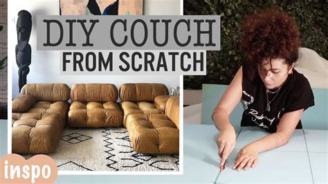 Diy Sofa How To Make A Couch From Scratch Mario Bellini Youtube