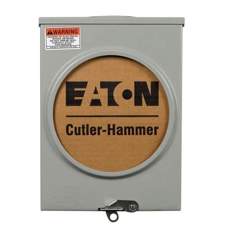 Eaton Meter Socket Cutler Hammer 100 Amps Ringless Overhead UHTRS101BE