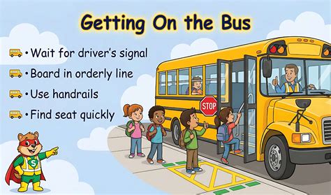 Ride the Bus Safely | School Bus Safety Rules for Kids | Classroom Lesson