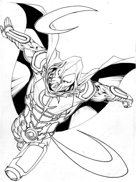 Moon Knight 2010 Sketchbook By Spiderguile On Deviantart