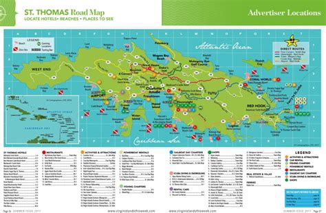 map of St Thomas | Cruise Stories