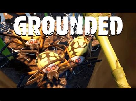 Das PROBLEM Mit Den SPINNEN GROUNDED Full Release Deutsch YouTube