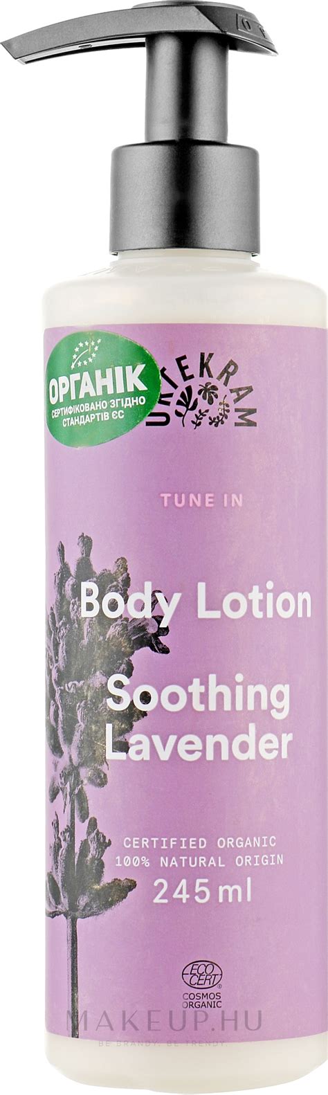 Urtekram Soothing Lavender Body Lotion Organikus Testápoló Nyugtató