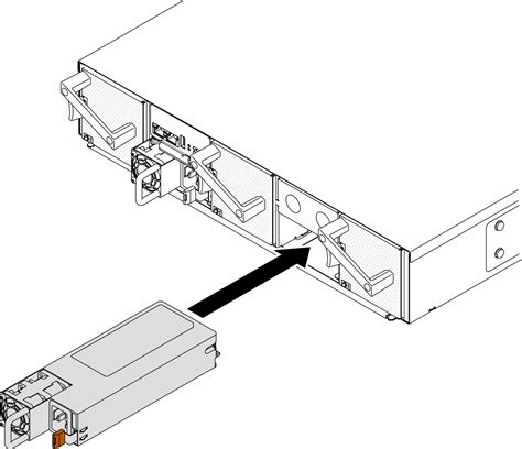 Install A Hot Swap Power Supply Sd V Lenovo Docs