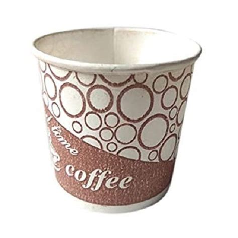 Brown Disposable Paper Milliliter Cup Eco Friendly Use And Throw