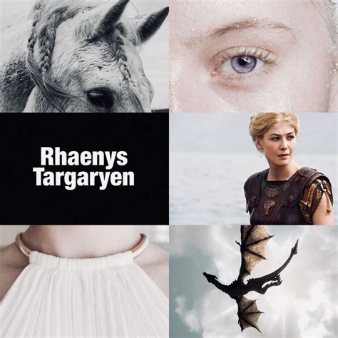 Rhaenys Targaryen (Rosamund Pike) — aesthetic. | Targaryen, Rosamund pike, Movie posters