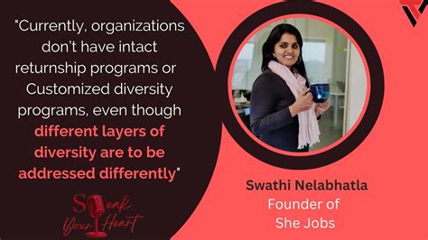 Virtuetech Speak Your Heart With Swathi Nelabhatla Founder Of She