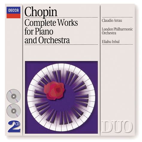 ‎chopin Piano Concertos Nos 1 And 2 Etc 2 Cds By Claudio Arrau London