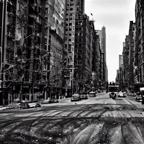 Post Apocalyptic New York City Stable Diffusion