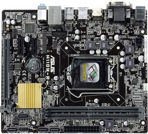 Материнская плата ASUS H110M-R/C/SI (RTL) LGA1151 , купить по цене 2 ...