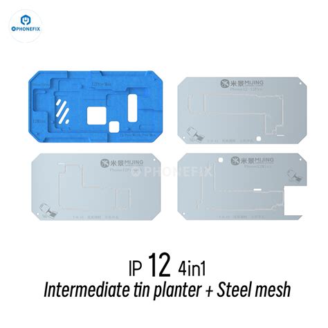 Mijing Z20 Pro iPhone X-16 Pro Max Middle Frame Reballing Platform