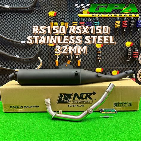 Nlk Performance Racing Super Flow Ekzos Stainless Steel Exhaust