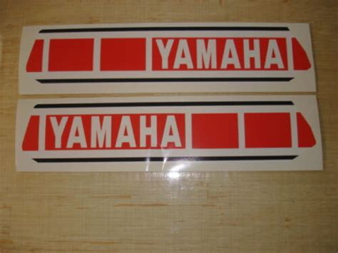 Yamaha Yz E Euro Model Gas Tank Decals Vintage Motocross Ebay