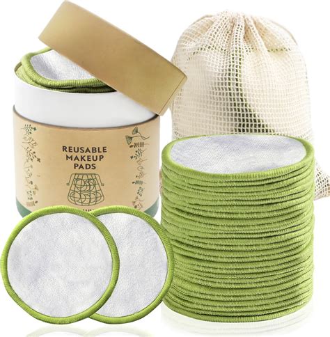 Amazon Minasuki 20 Pack Reusable Makeup Remover Pads Bamboo