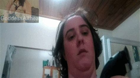 BBW Shaves Most Of Her Head The Altar Of GoddexxAlthea Clips Sale