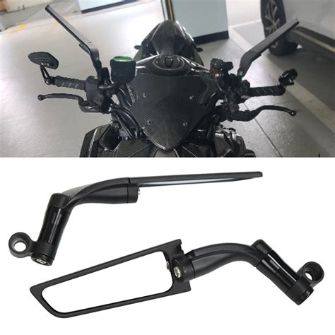 Motorcycle Rotating Folding Fixed Wind Wing Universal Rearview Mirror