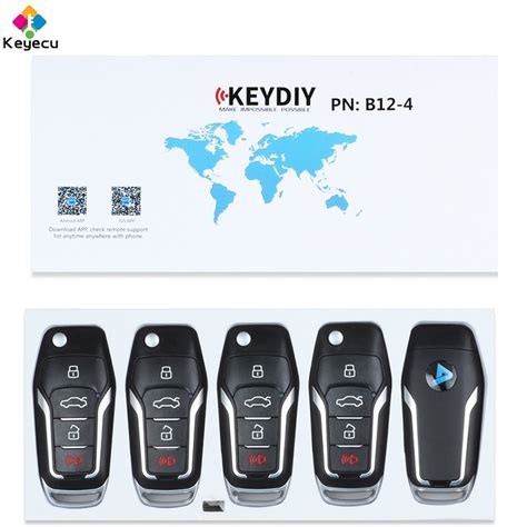 Keyecu Pcs Lot Keydiy Universal Remote Key Buttons B Series Fob