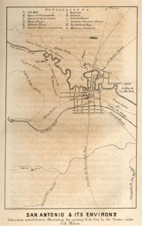 Map Of The Alamo San Antonio Texas | Free Printable Maps