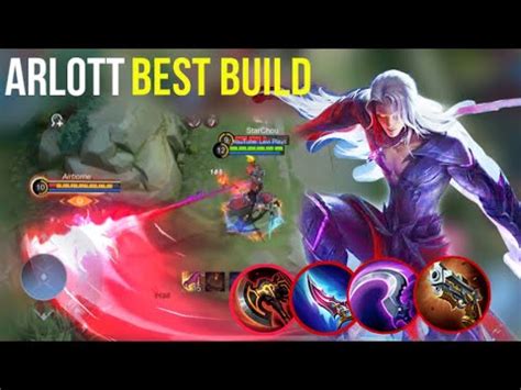 Arlott Top Global Best Build And Emblem Gameplay Mlbb Youtube