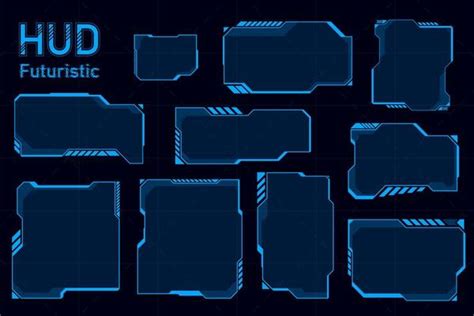 Futuristic Hud Vector Art Icons And Graphics For Free Download