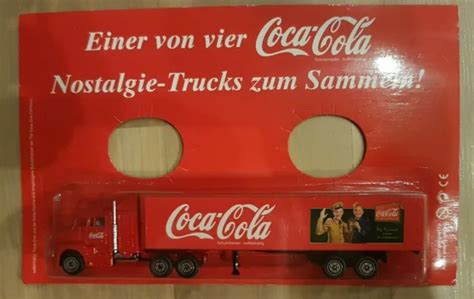 Coca Cola Modell Lkw Truck Sammeltruck Ovp Werbetruck Eur