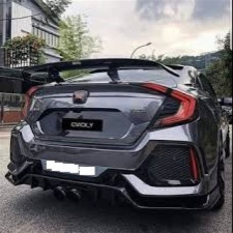 Honda Civic Fc Varis Ll Spoiler Gtwing Shopee Singapore