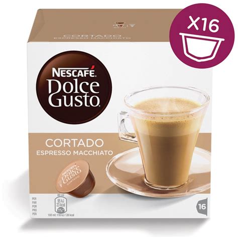 Caf Cortado Capsules Nescaf Dolce Gusto