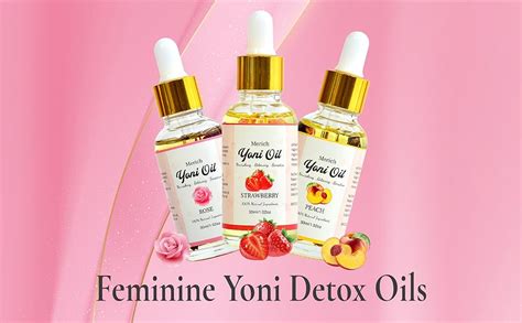 Merich Natural Yoni Oil Feminine Yoni Detox Oil