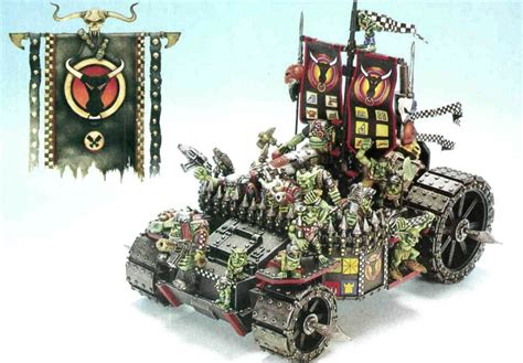 Rogue Trader Era Ork Battlewagon Of The Goff Clan Games Workshop