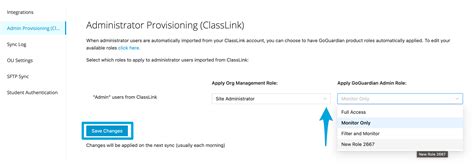 Instructions For Integrating Classlink With Goguardian