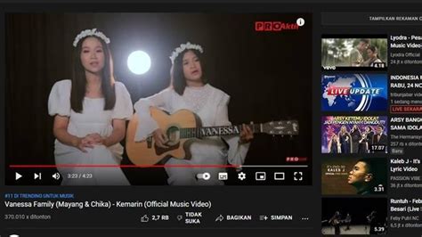 Mayang Adik Vanessa Angel Makin Kontroversi Lagunya Trending Youtube Manfaatkan Momen Ini