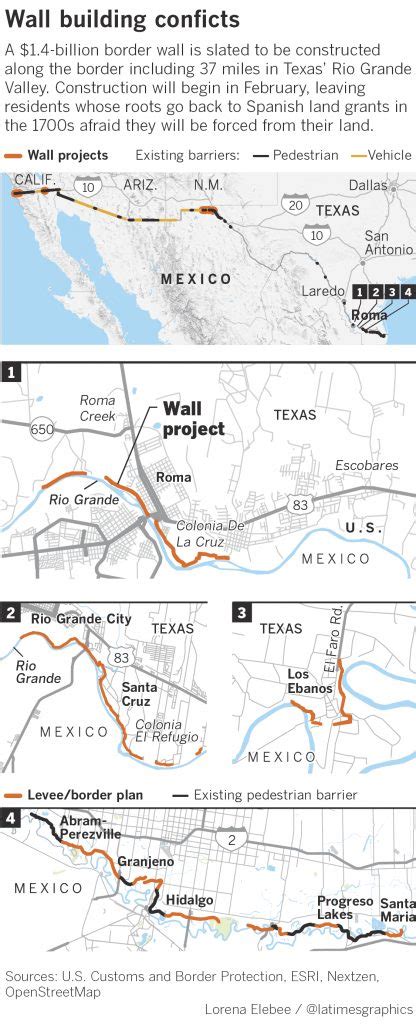 The Border Wall Will Divide This Texas Town, Displacing Or Blocking ...