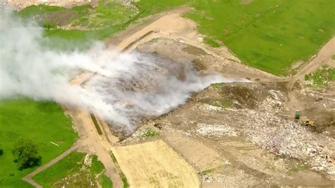 Rice County Landfill Fire Continues Smoldering 2 Days Later Remains