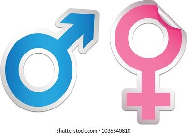 Illustration Male Female Sex Symbols On เวกเตอรสตอก ปลอดคาลขสทธ Shutterstock